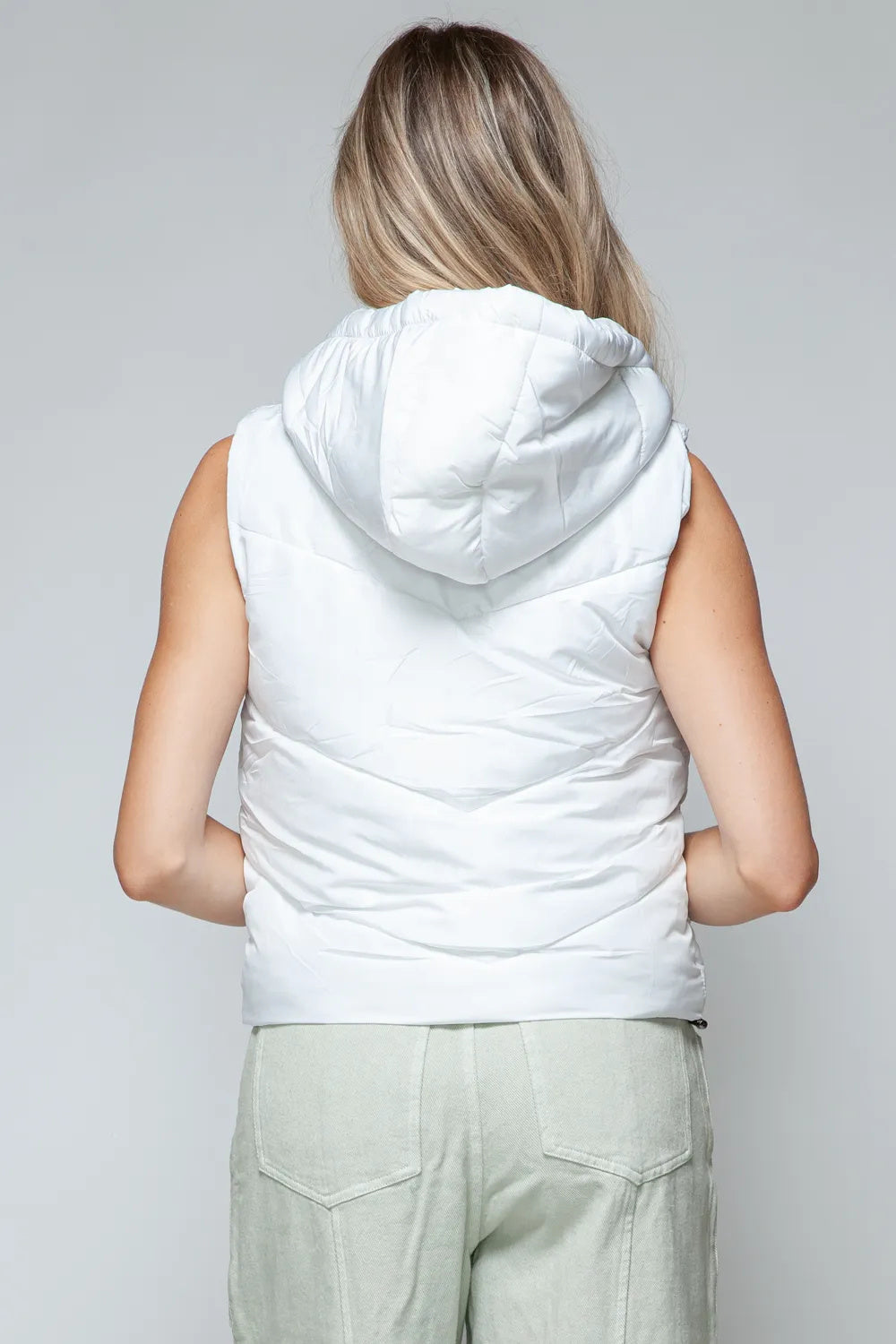 Snobbish Quilted Zip-Up Hooded Vest – Stylish and Warm Outerwear for Men & Women